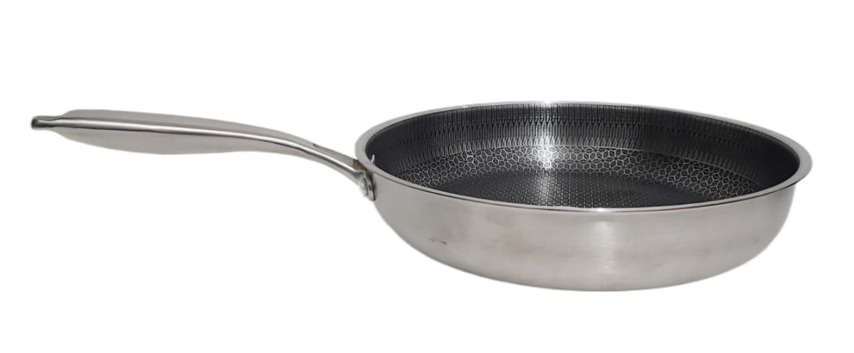 Picture of STARCRAFTS 1516 Frypan 30cm with Honeycomb Design, Exterior Stainless Steel