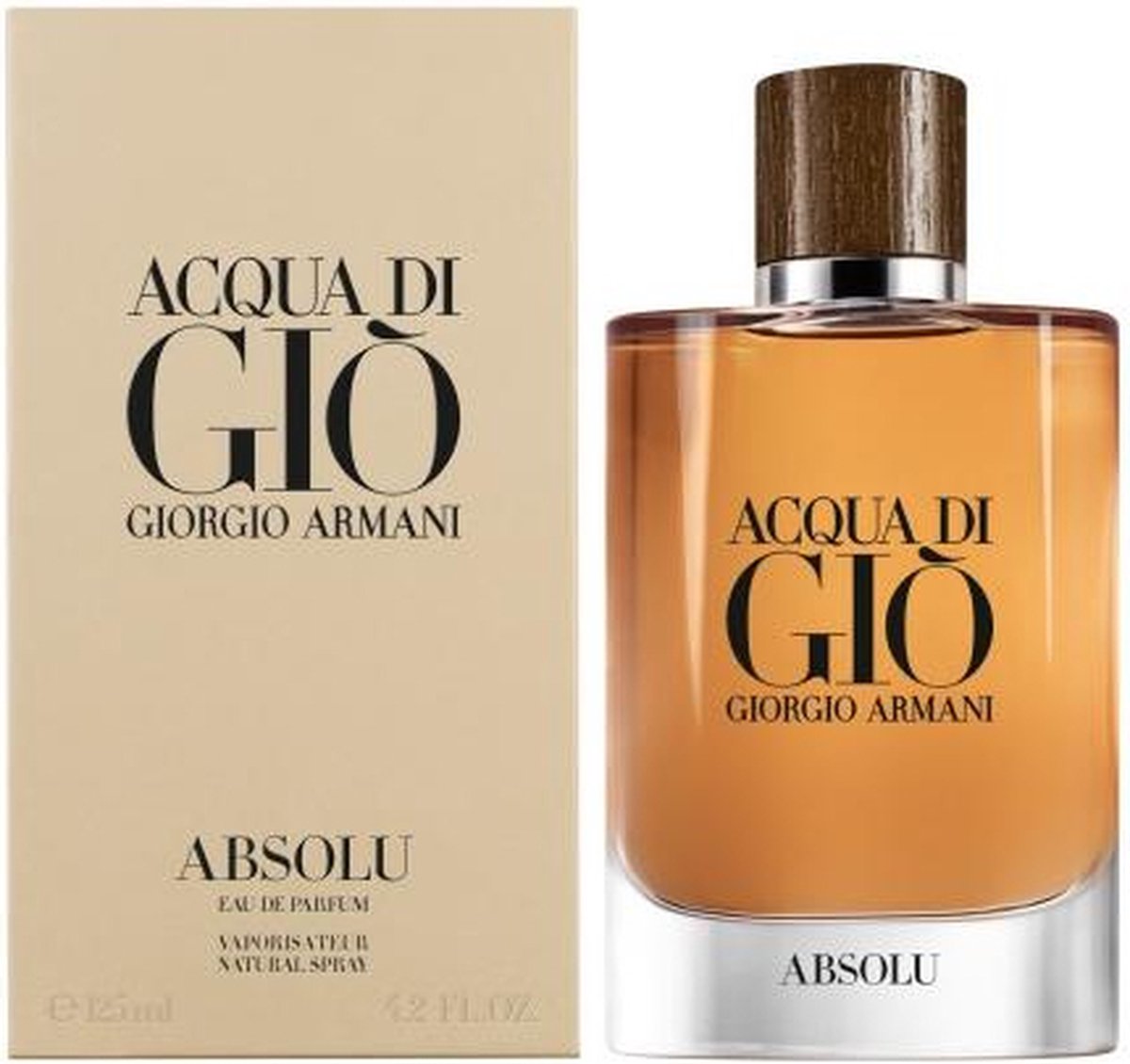 20057413 4.2 oz Acqua Di Gio Absolu for Men EDP Spray -  Giorgio Armani