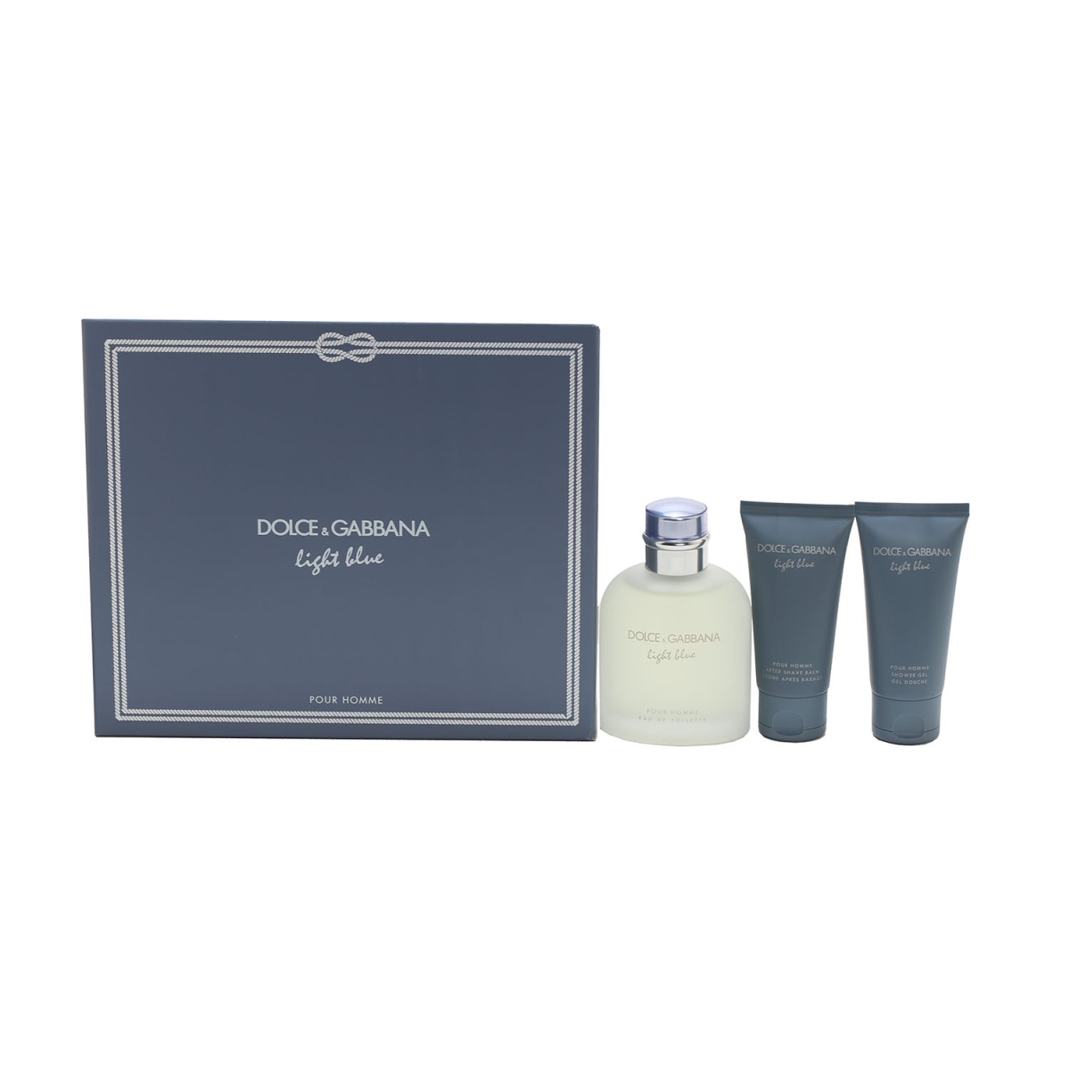 22096405 Light Blue Set for Men, 3 Piece -  Dolce & Gabbana