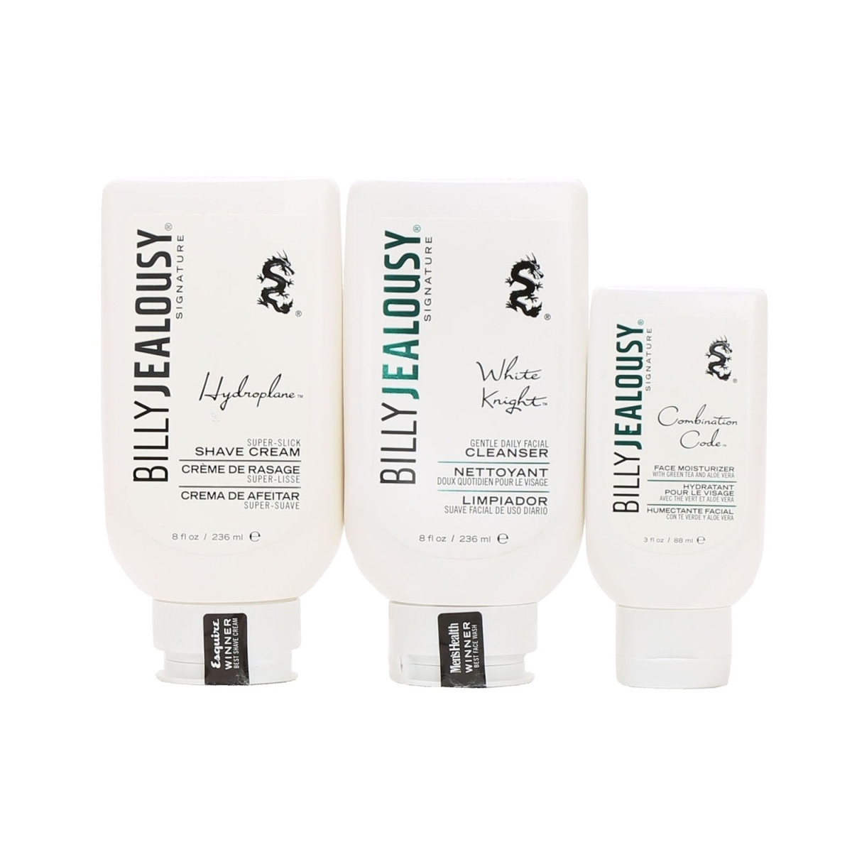 Picture of Billy Jealousy 22056683 Full Size Shave Trio&#44; Face Clean Moisturizer & Shave Cream