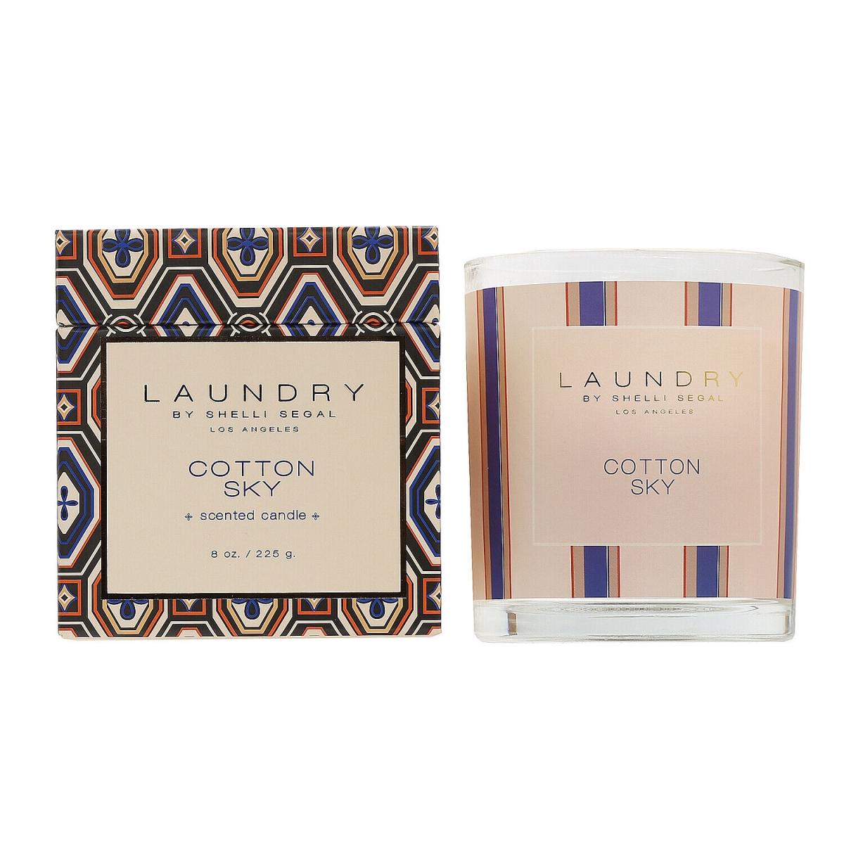 96067092 8 oz Cotton Sky Scented Candle