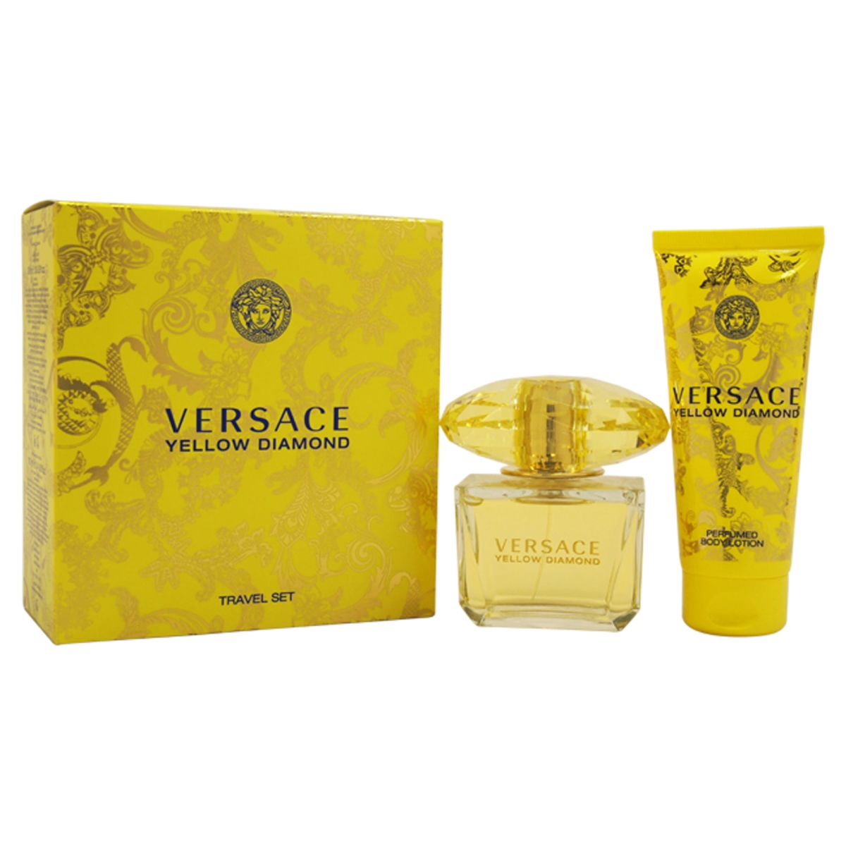Yellow Diamond Gift Set for Women - 3 Piece