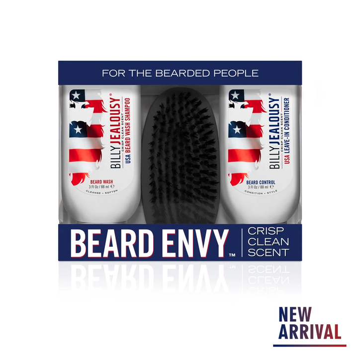 1023BJ USA Beard Envy Kit  Crisp Clean Scent