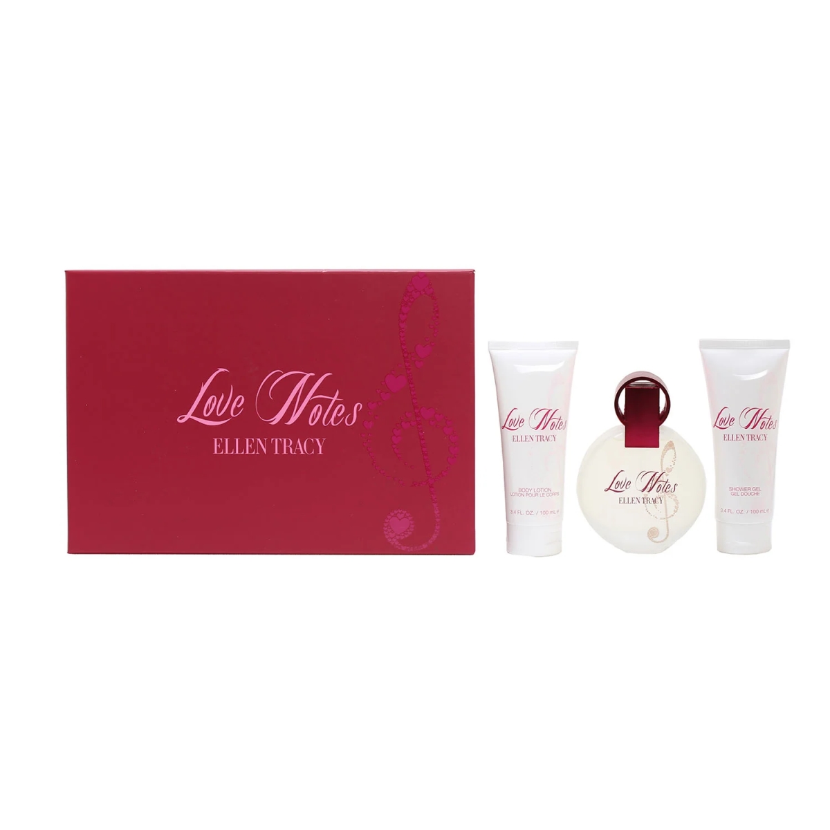 Picture of Ellen Tracy 12064831 Love Notes Gift Set - 3 Piece