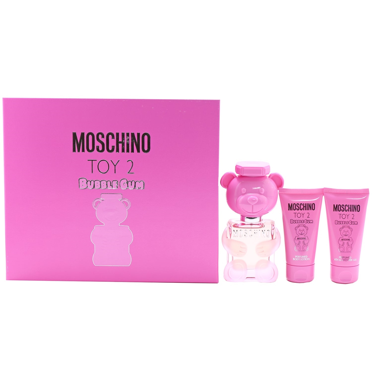 12010637 Toy 2 Bubble Gum Gift Set, 1.7 oz EDT - 1.7 oz B & SG - 1.7 oz BL