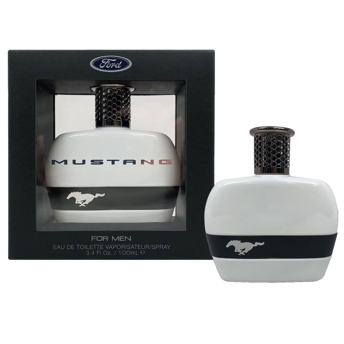 Picture of Mustang 20029646 3.4 oz White EDT Spray for Men