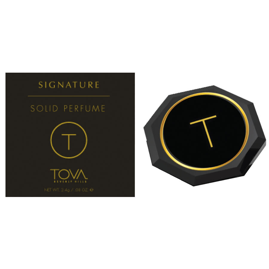 10082378 Signature Solid Perfume Ladies Compact, 2.4 g