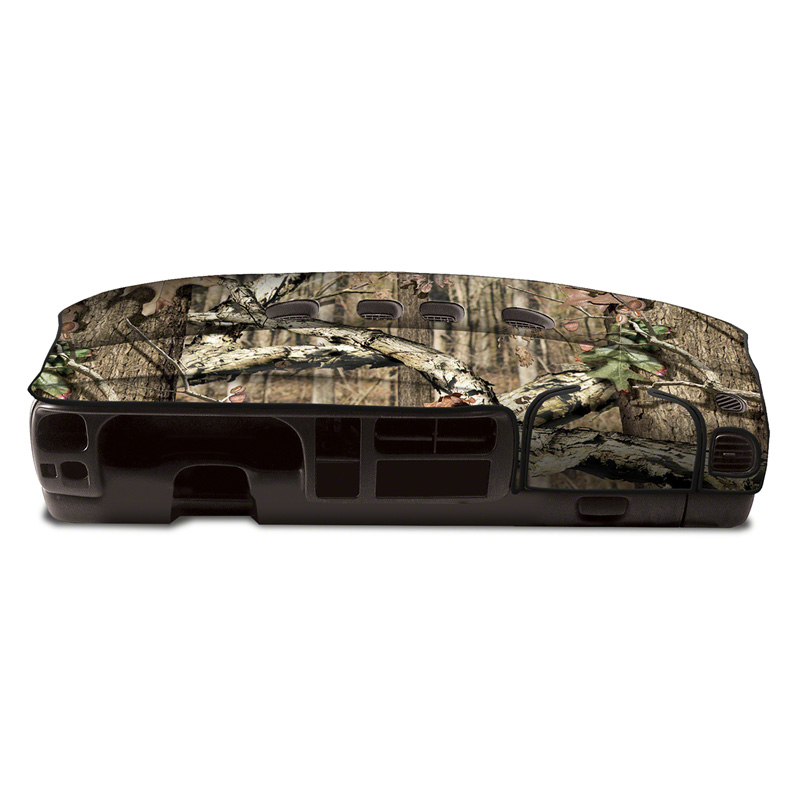 CDCVMO02NS10269 Custom Tailored Dashboard Covers for 2016-2024 Nissan Titan XD, Velour Mossy Oak Break Up Infinity