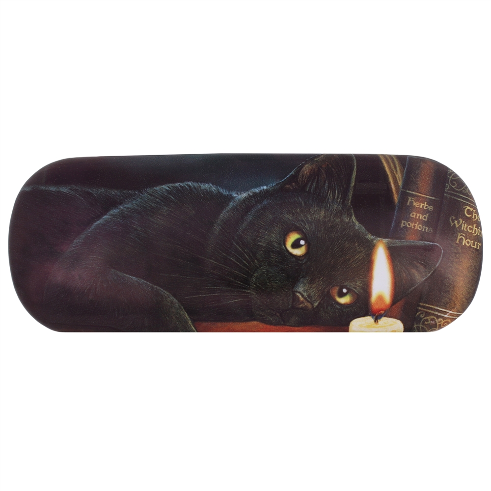 Picture of Starlinks LP127G Witching Hour Black Cat Eye Glass Case by Lisa Parker