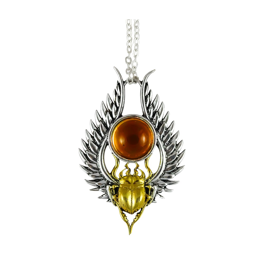 WF12 Khepri Beetle Pendant for Stability & Persistence
