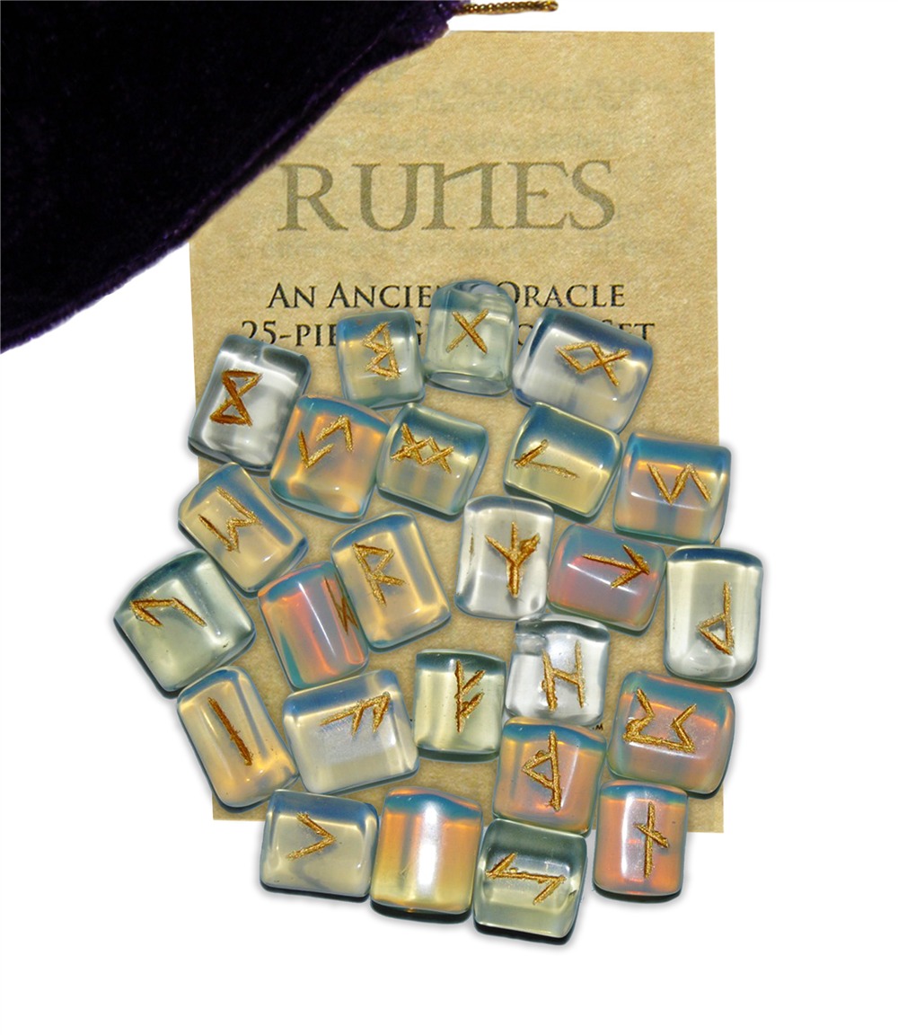 RSOPAL Opalite Gemstone Runes