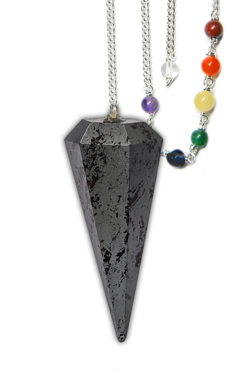 DPCHEM Hematite Chakra Pendulum