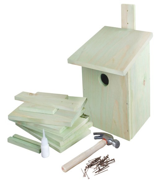 Picture of Esschert Design KG52 Wood Childrens Build it Yourself Birdhouse Kit