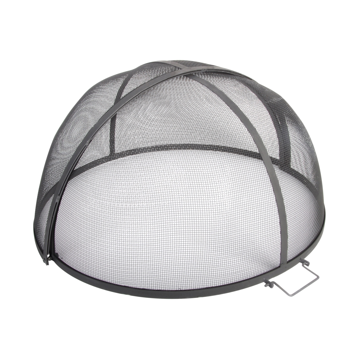 Foldable Fire Spark Screen, Black