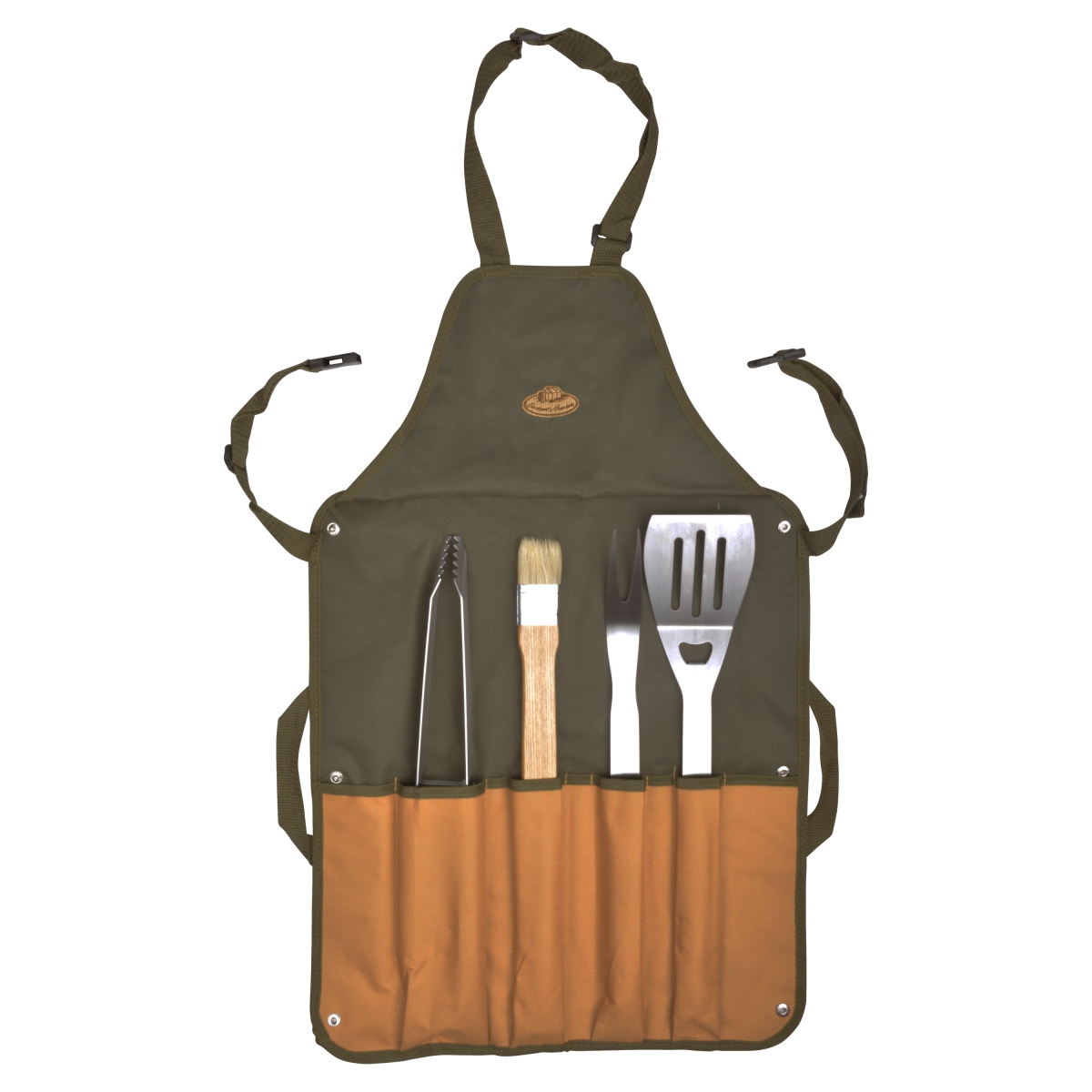 BBQ Apron with Tools - Canvas