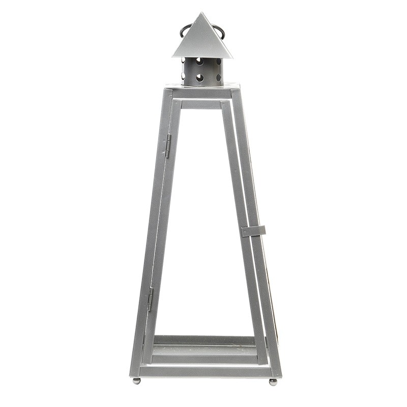 Picture of Esschert Design WL83 Metal & Glass Pyramid Lantern - Small