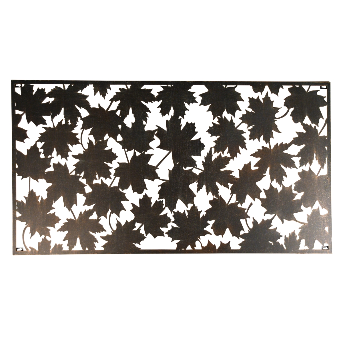 Picture of Esschert Design TT215 Rectangular Leaves Wall Art