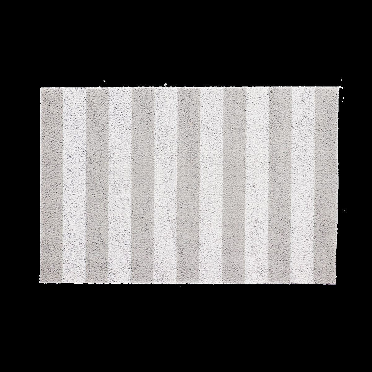 Picture of Esschert Design RB278 90 x 60 cm. Vertical Striped Layered Doormat&#44; PVC