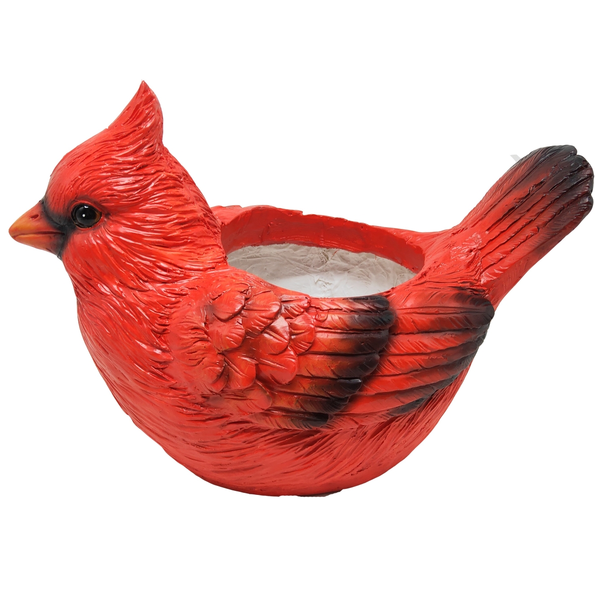ZYCT264 8.25 in. Cardinal Planter, MGO