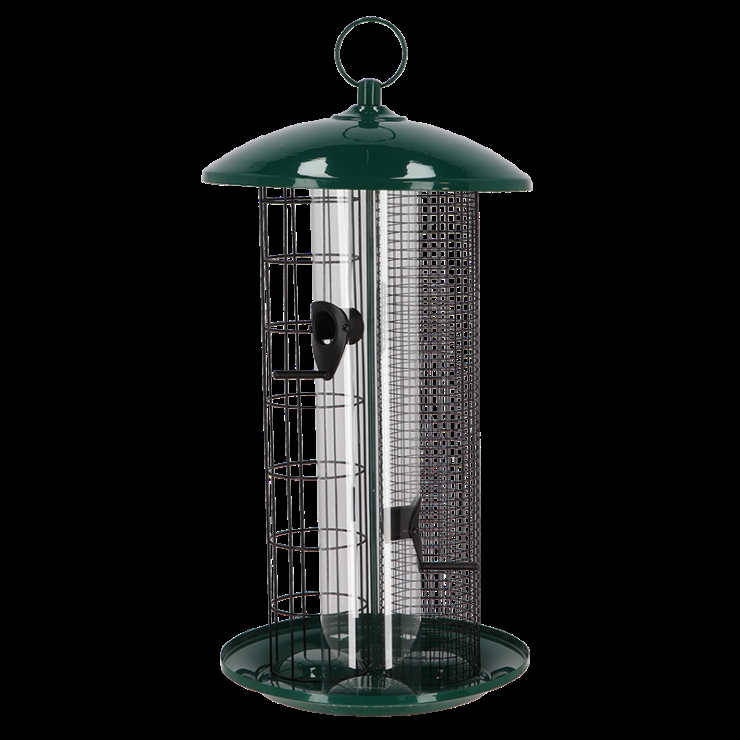 Picture of Esschert Design FB597 4.74L High Volume Triple Bird Feeder - 2XL