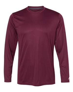 Core Performance Long Sleeve T-Shirt, Maroon - 3XL