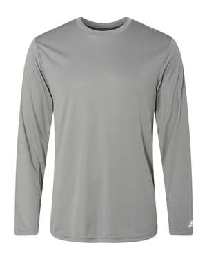B62234108 Core Performance Long Sleeve T-Shirt, Steel - 3XL