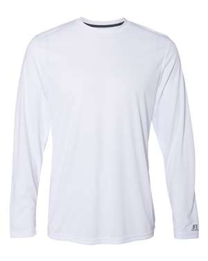 Core Performance Long Sleeve T-Shirt, White - 3XL