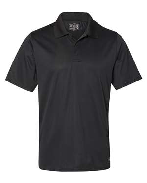 B67034507 Essential Short Sleeve Polo T-Shirt, Black - 2XL