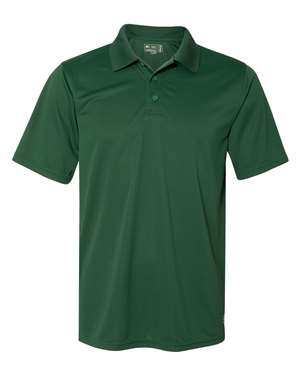 B67034544 Essential Short Sleeve Polo T-Shirt, Dark Green - Medium