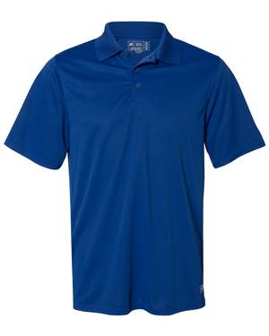 Essential Short Sleeve Polo T-Shirt, Royal - 3XL