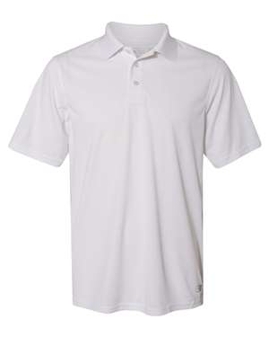 B67034009 Essential Short Sleeve Polo T-Shirt, White - 4XL
