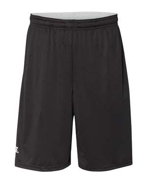10 in. Dri-Power Essential Shorts with Pockets, Black - 3XL