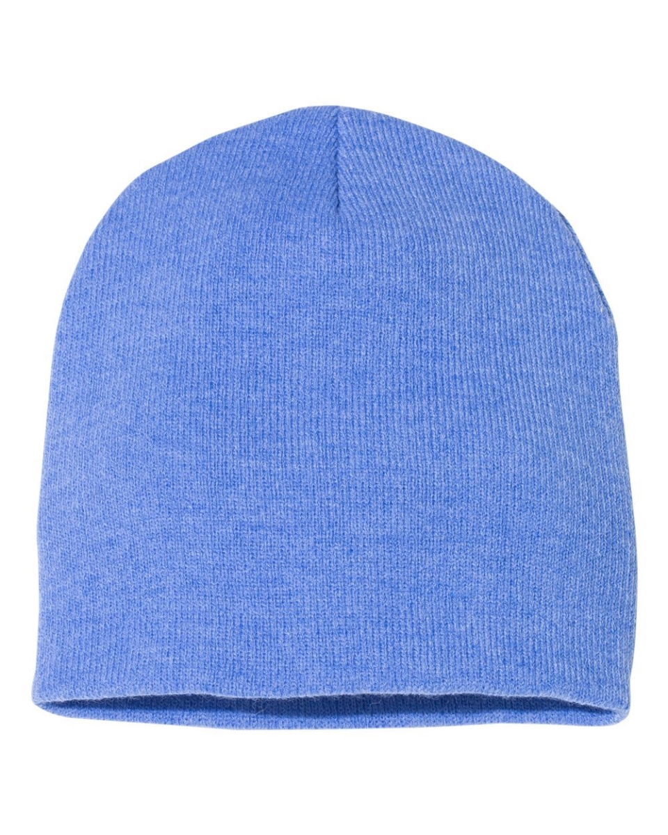 Picture of Sportsman B84095320 8 in. Knit Beanie&#44; Heather Cardinal - One Size