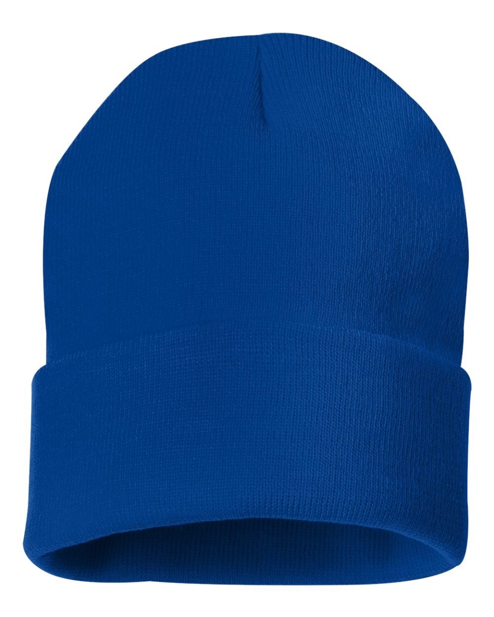 Picture of Sportsman B83995320 12 in. Solid Cuffed Beanie&#44; Heather Cardinal - One Size