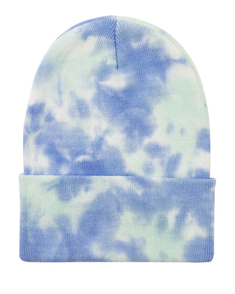 Picture of Sportsman B52095250 12 in. Tie-Dyed Cuffed Beanie&#44; Ocean - One Size