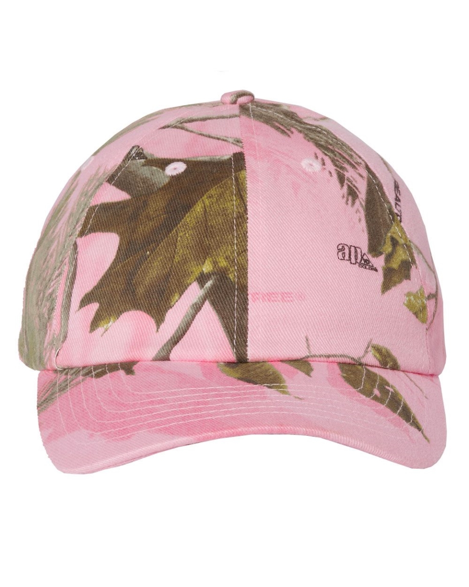 B80295300 Women Specialty Licensed Camo Cap, Pink Realtree AP - Adjustable -  Kati