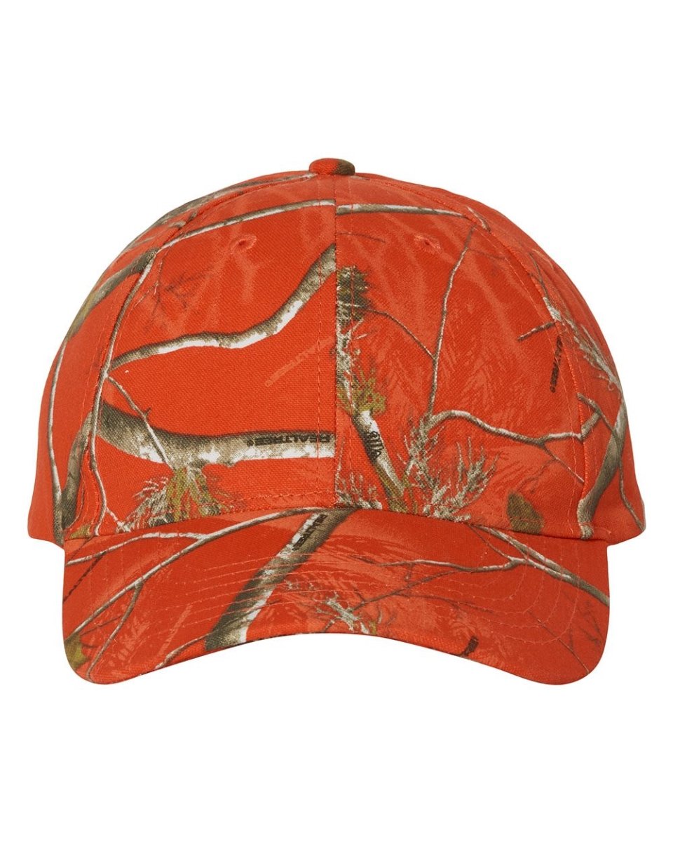 B76395330 Specialty Licensed Camo Cap, Blaze Realtree AP - Adjustable -  Kati