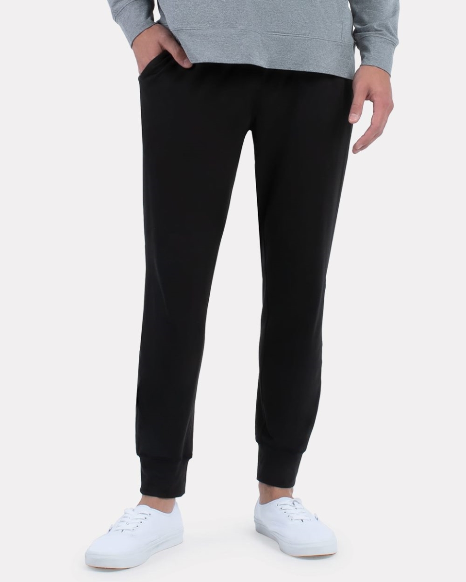 B23264505 Eco Revive Ventura Soft Knit Joggers, Black - Large