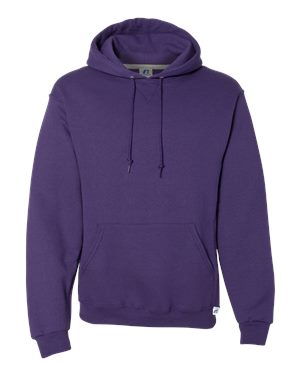 Dri Power Hooded Pullover Sweatshirt, Purple - 2XL