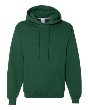 B60411547 Dri Power Hooded Pullover Sweatshirt, Dark Green - 2XL