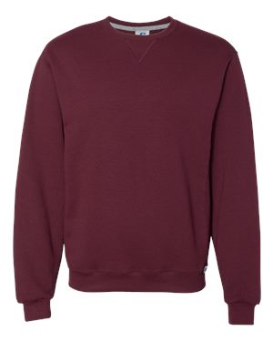 B60311535 Dri Power Crewneck Sweatshirt, Maroon - Large
