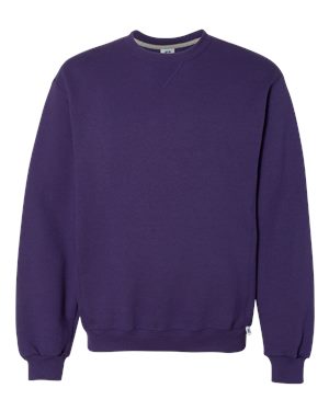 Dri Power Crewneck Sweatshirt, Purple - Small