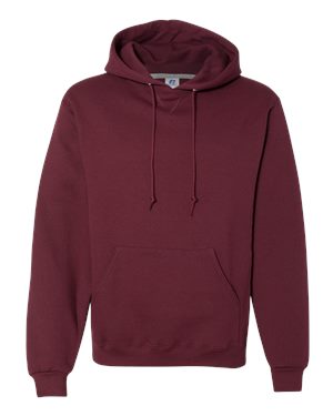 Dri Power Hooded Pullover Sweatshirt, Maroon - Small
