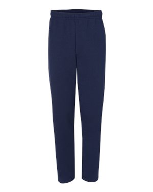 Dri Power Open Bottom Pocket Sweatpants - Navy - Extra Large