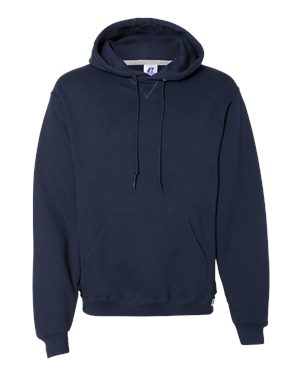 B60411655 Dri Power Hooded Pullover Sweatshirt, Navy - Large