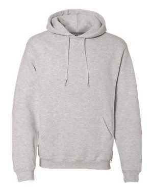 Dri Power Hooded Pullover Sweatshirt, Ash - Small