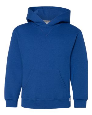 B61011754 Youth Dri Power Hooded Pullover Sweatshirt, Royal - Medium