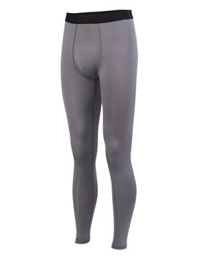 Picture of Augusta Sportswear B89034106 Hyperform Compression Tight, Graphite - Extra Large
