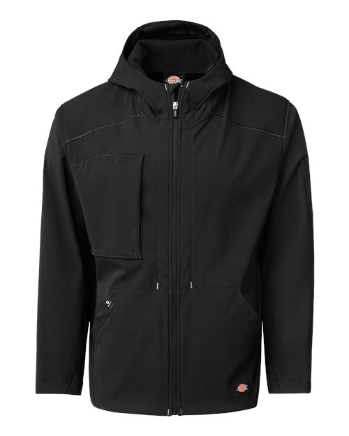 Picture of Red Kap B86130505 Mens Dickies Protect Hooded Jacket&#44; Black - 30 Inseam - 40 Waist