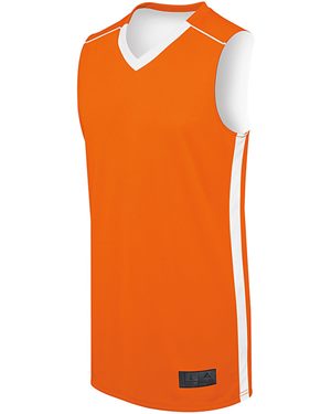 Picture of Augusta Sportswear B08434663 Competition Reversible Jersey&#44; Orange & White - Small
